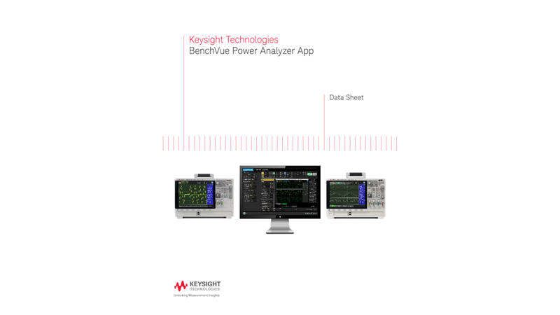 BenchVue Power Analyzer App